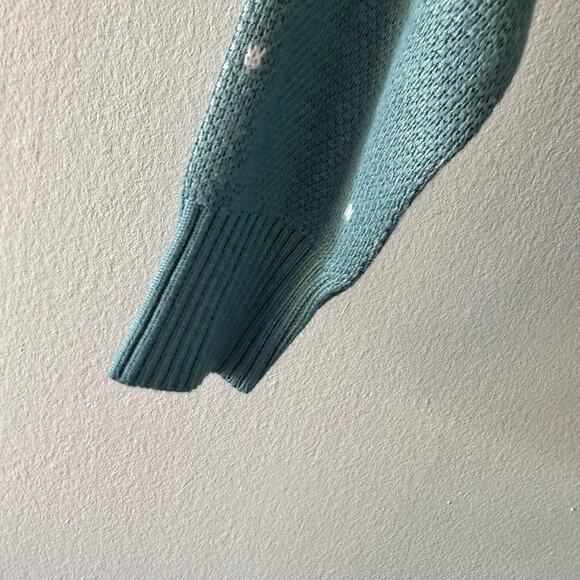 Honeydew LED Light-Up Holiday Sweater. - Picture 5 of 12